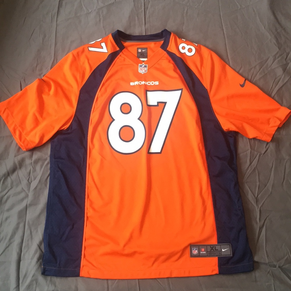XL Denver Broncos Eric Decker (87) jersey